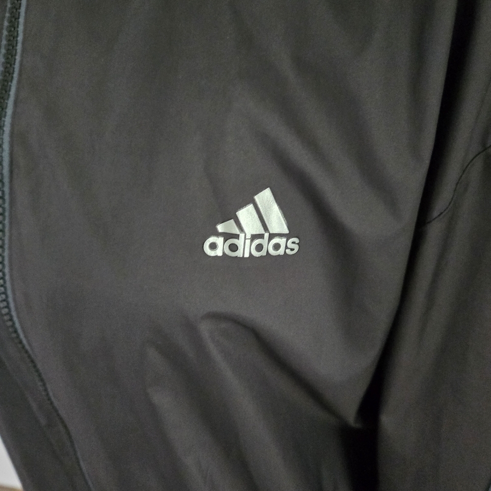 Adidas Men's Large Climaproof Black Spring/fall Jacket - Picture 4 of 13